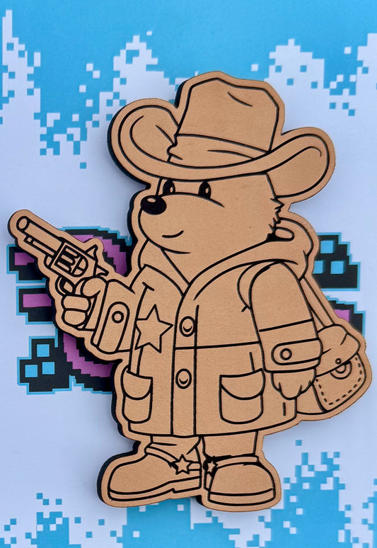 Large Leather Sheriff