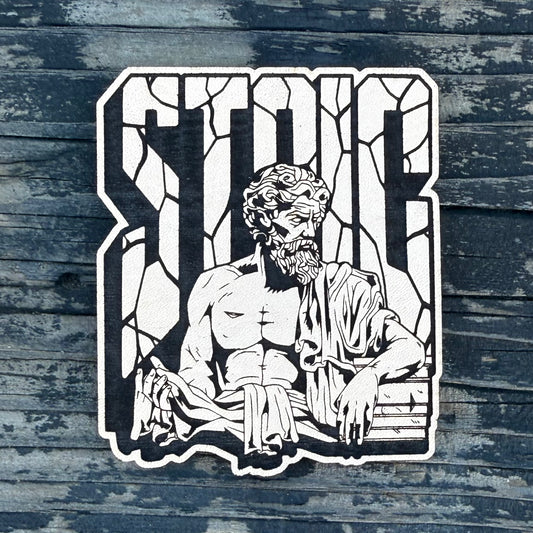 Raw Leather Stoic